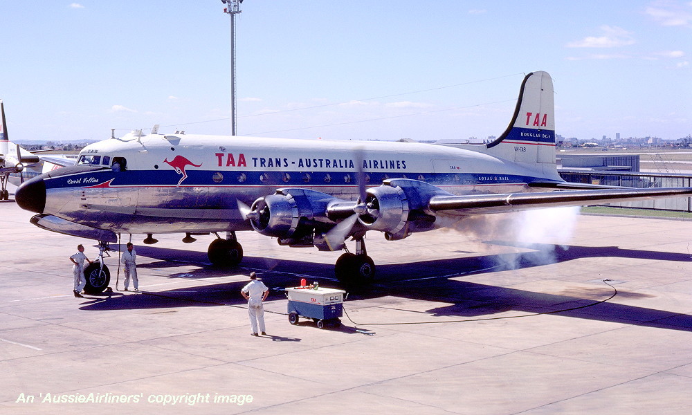 VH-TAB Douglas DC-4-1009