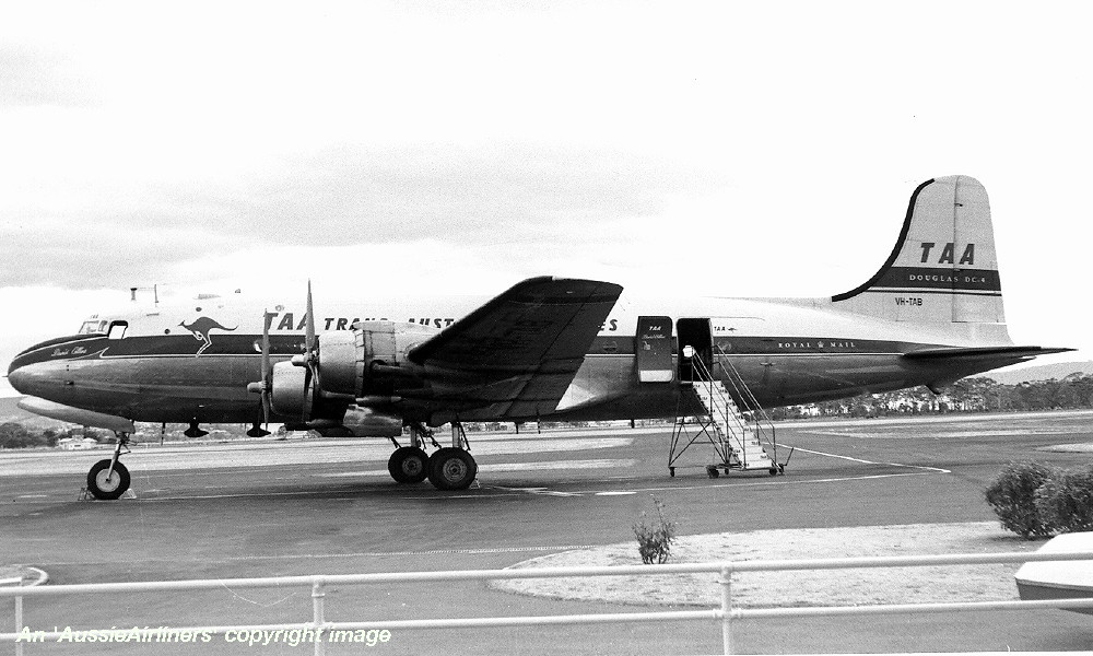 VH-TAB Douglas DC-4-1009