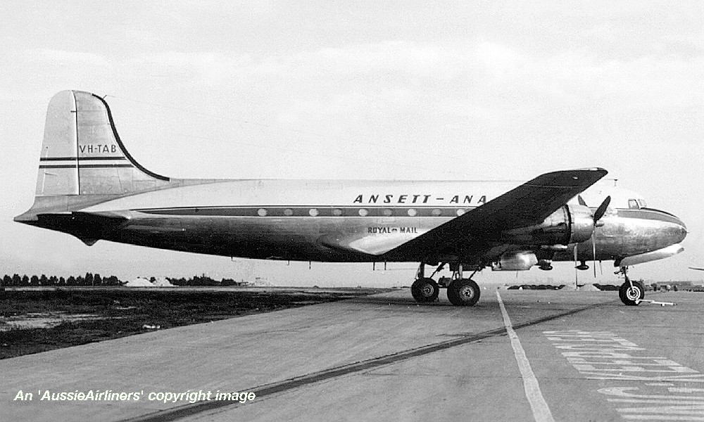 VH-TAB Douglas DC-4-1009