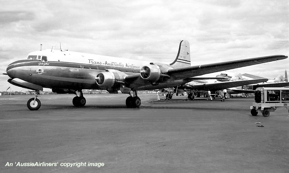 VH-TAB Douglas DC-4-1009