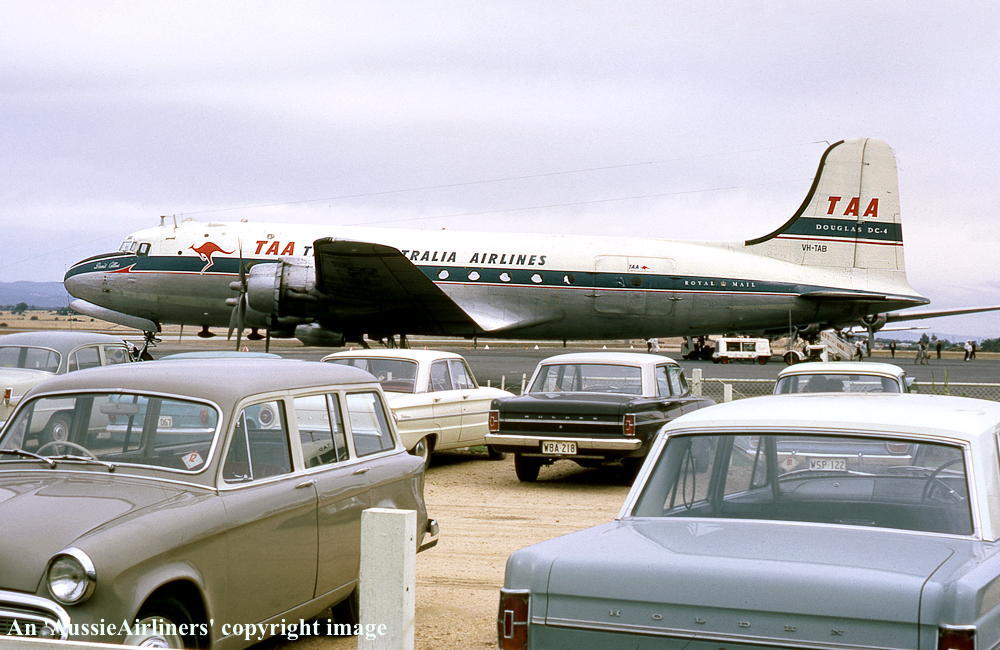 VH-TAB Douglas DC-4-1009